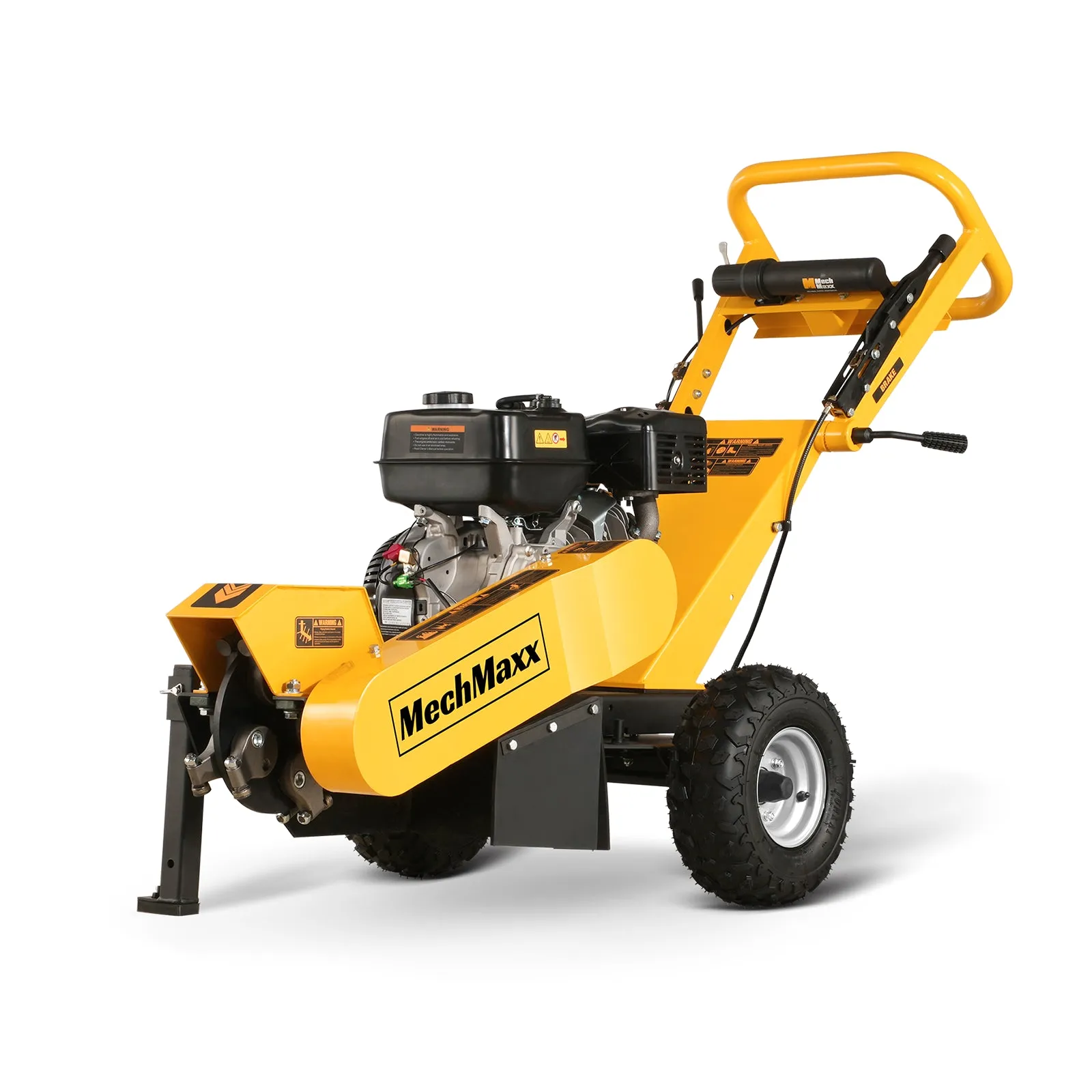 MechMaxx 420cc stump grinder, studio view